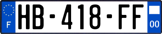 HB-418-FF