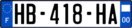 HB-418-HA