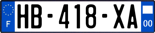 HB-418-XA