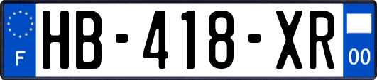 HB-418-XR