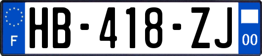 HB-418-ZJ