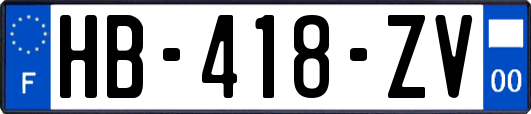 HB-418-ZV
