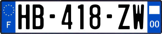 HB-418-ZW