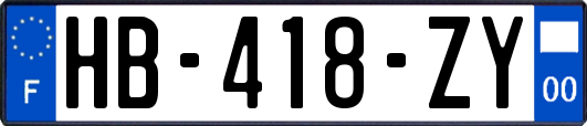 HB-418-ZY