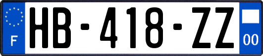 HB-418-ZZ