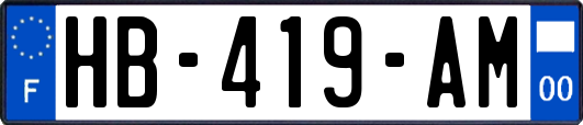 HB-419-AM