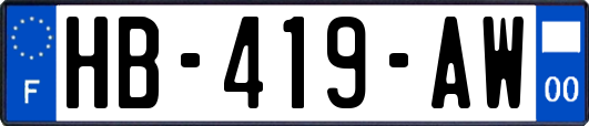 HB-419-AW