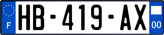 HB-419-AX