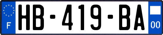 HB-419-BA