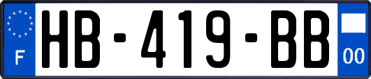 HB-419-BB
