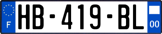 HB-419-BL