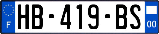 HB-419-BS