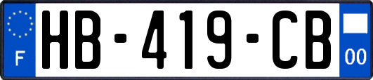 HB-419-CB