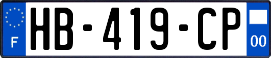 HB-419-CP