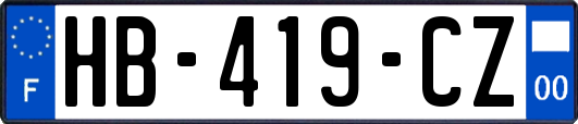 HB-419-CZ