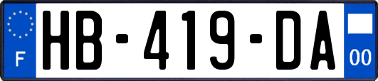 HB-419-DA