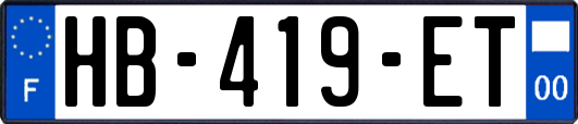 HB-419-ET