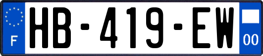 HB-419-EW