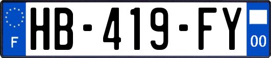 HB-419-FY