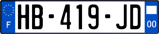 HB-419-JD