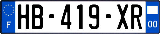 HB-419-XR