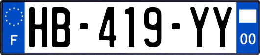 HB-419-YY