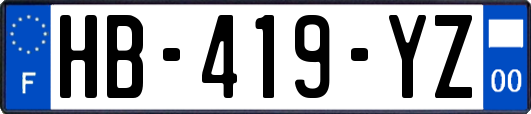 HB-419-YZ