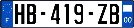 HB-419-ZB