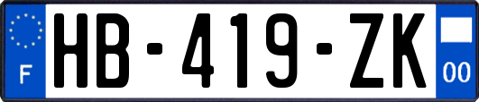 HB-419-ZK