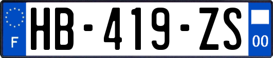HB-419-ZS