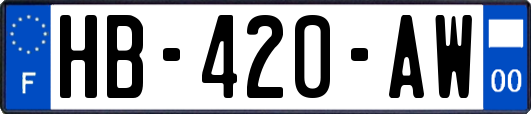 HB-420-AW