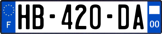 HB-420-DA