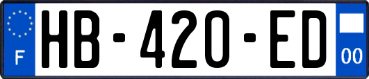 HB-420-ED