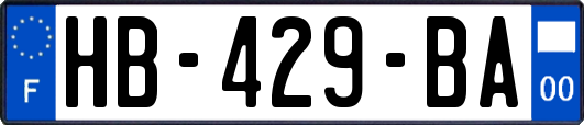 HB-429-BA