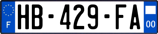 HB-429-FA