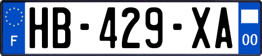 HB-429-XA