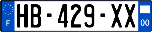 HB-429-XX