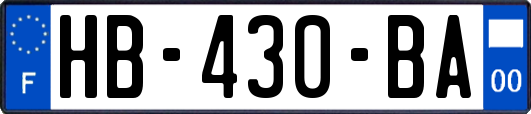 HB-430-BA