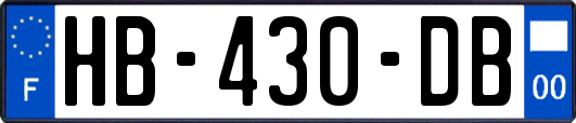 HB-430-DB