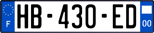 HB-430-ED