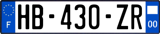 HB-430-ZR