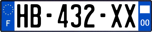 HB-432-XX