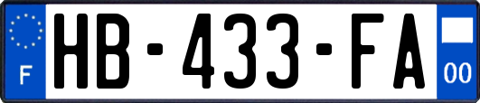 HB-433-FA