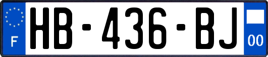 HB-436-BJ