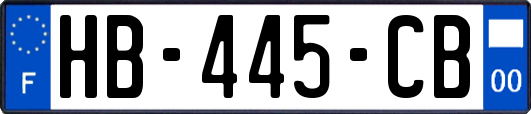 HB-445-CB