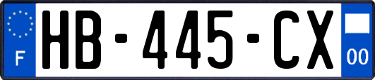 HB-445-CX