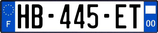 HB-445-ET