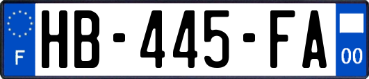HB-445-FA
