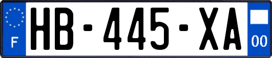 HB-445-XA