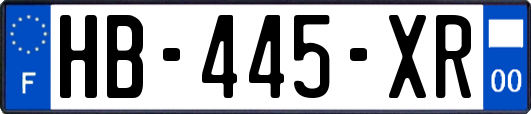 HB-445-XR